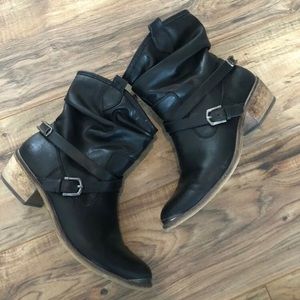Baretraps western ankle boots Booties 9.5 black